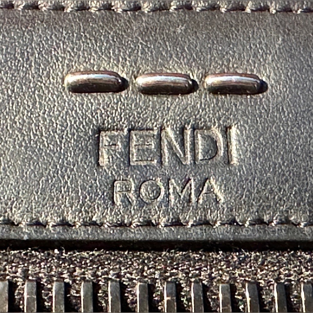 Fendi Large Zippered Wallet (EUC; Black) - Picture 2 of 15